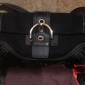 Coach bag with dust bag